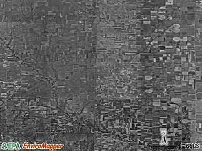 Zip code 67547 satellite photo by USGS