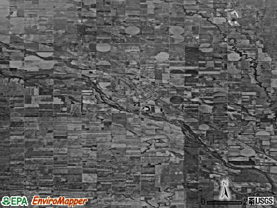 Zip code 67561 satellite photo by USGS
