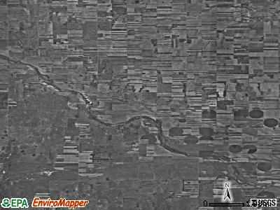 Zip code 67573 satellite photo by USGS
