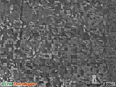 Zip code 67621 satellite photo by USGS