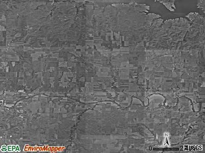 Zip code 67634 satellite photo by USGS