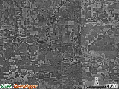 Zip code 67638 satellite photo by USGS