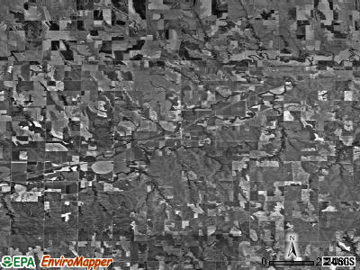 Zip code 67647 satellite photo by USGS