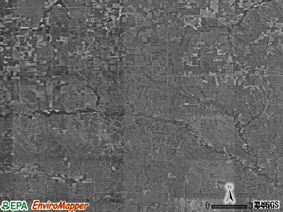 Zip code 67651 satellite photo by USGS