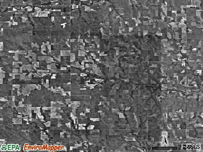 Zip code 67664 satellite photo by USGS