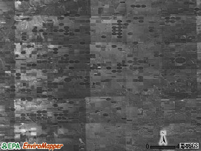 Zip code 67732 satellite photo by USGS
