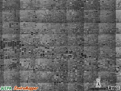 Zip code 67801 satellite photo by USGS