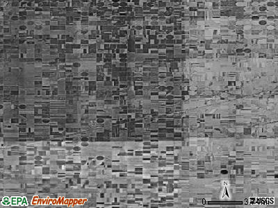 Zip code 67837 satellite photo by USGS
