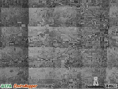 Zip code 67849 satellite photo by USGS