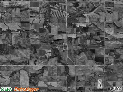 Zip code 68001 satellite photo by USGS