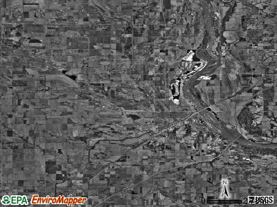 Zip code 68003 satellite photo by USGS