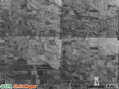 Zip code 68055 satellite photo by USGS
