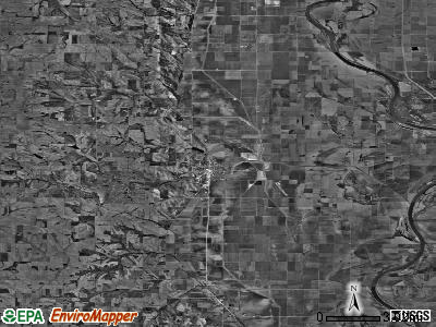 Zip code 68061 satellite photo by USGS