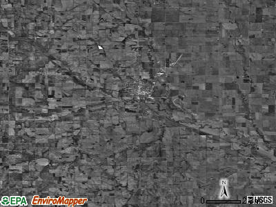 Zip code 68066 satellite photo by USGS