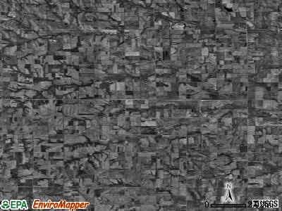 Zip code 68070 satellite photo by USGS