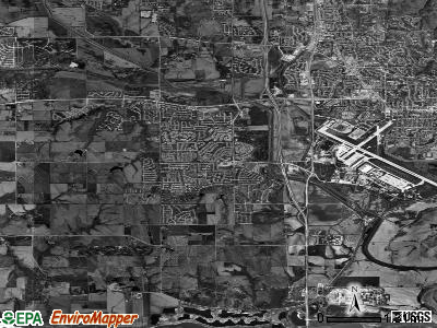 Zip code 68123 satellite photo by USGS
