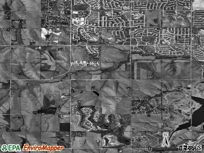 Zip code 68136 satellite photo by USGS