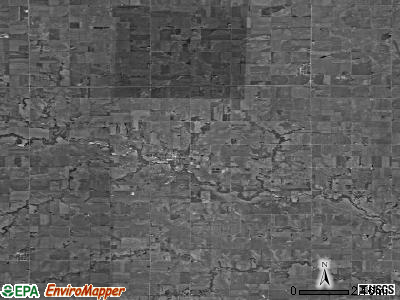 Zip code 68313 satellite photo by USGS