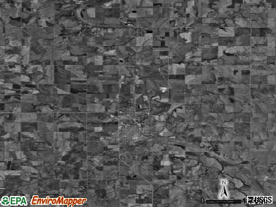 Zip code 68317 satellite photo by USGS
