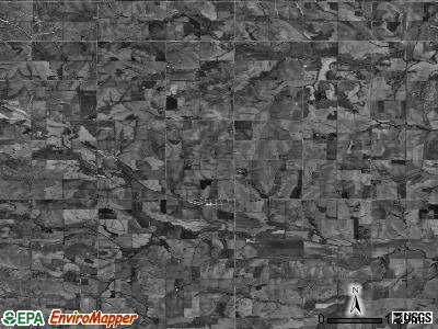 Zip code 68324 satellite photo by USGS