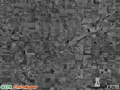 Zip code 68328 satellite photo by USGS