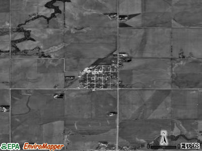 Zip code 68330 satellite photo by USGS