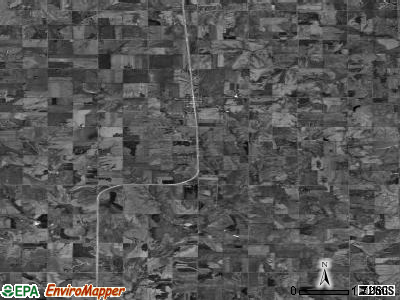 Zip code 68331 satellite photo by USGS