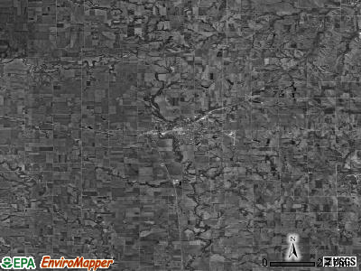 Zip code 68333 satellite photo by USGS