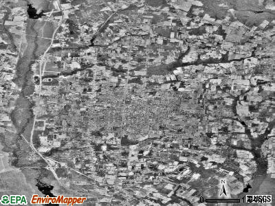Zip code 08360 satellite photo by USGS