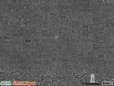 Zip code 68335 satellite photo by USGS