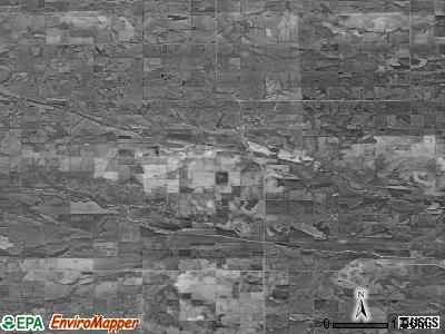 Zip code 68337 satellite photo by USGS