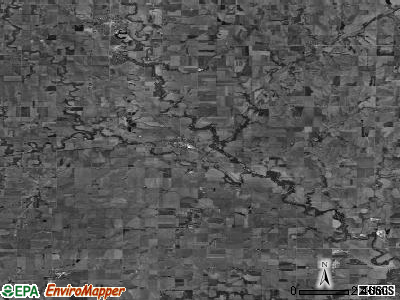 Zip code 68341 satellite photo by USGS