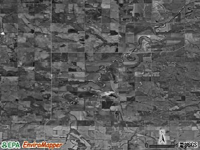 Zip code 68345 satellite photo by USGS
