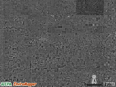 Zip code 68370 satellite photo by USGS