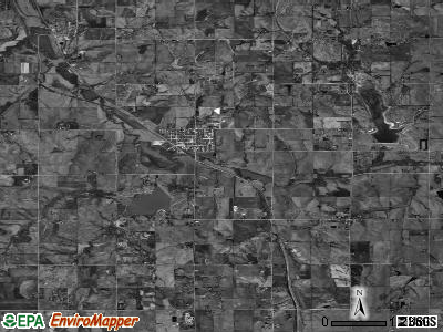 Zip code 68372 satellite photo by USGS
