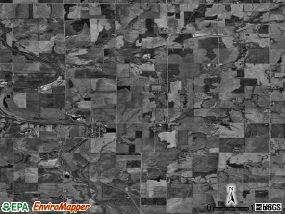 Zip code 68374 satellite photo by USGS