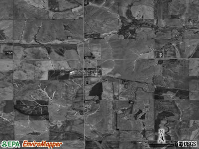 Zip code 68380 satellite photo by USGS