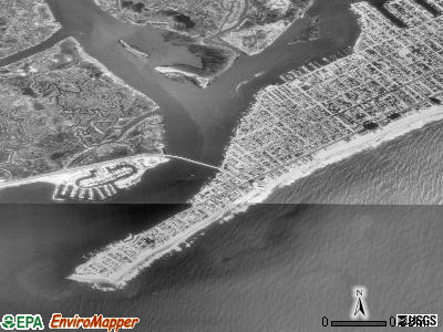 Zip code 08403 satellite photo by USGS