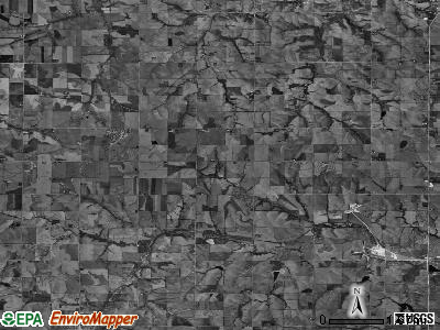 Zip code 68407 satellite photo by USGS