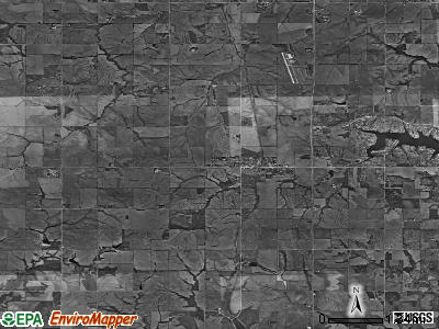 Zip code 68409 satellite photo by USGS