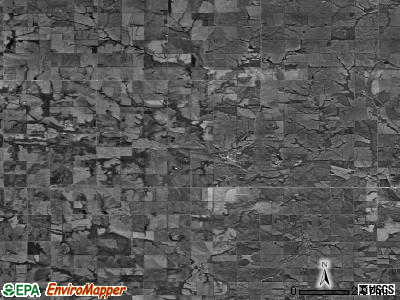 Zip code 68415 satellite photo by USGS