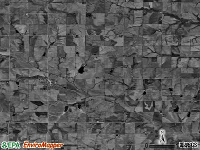 Zip code 68417 satellite photo by USGS