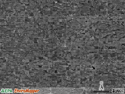 Zip code 68420 satellite photo by USGS