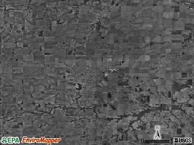 Zip code 68424 satellite photo by USGS