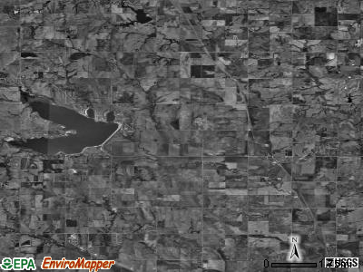 Zip code 68428 satellite photo by USGS