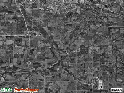 Zip code 68430 satellite photo by USGS
