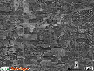 Zip code 68437 satellite photo by USGS