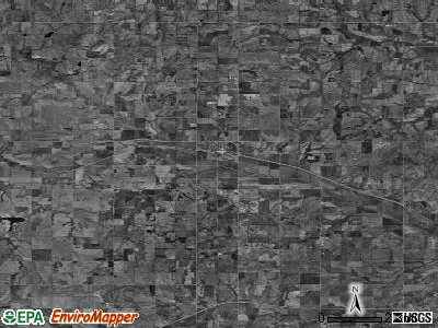 Zip code 68443 satellite photo by USGS