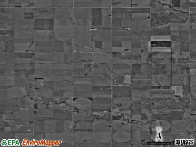Zip code 68444 satellite photo by USGS