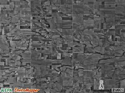 Zip code 68445 satellite photo by USGS